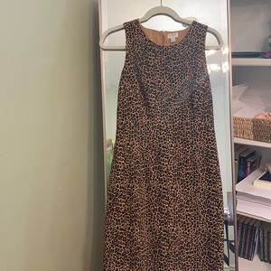 Leopard J.Crew Dress